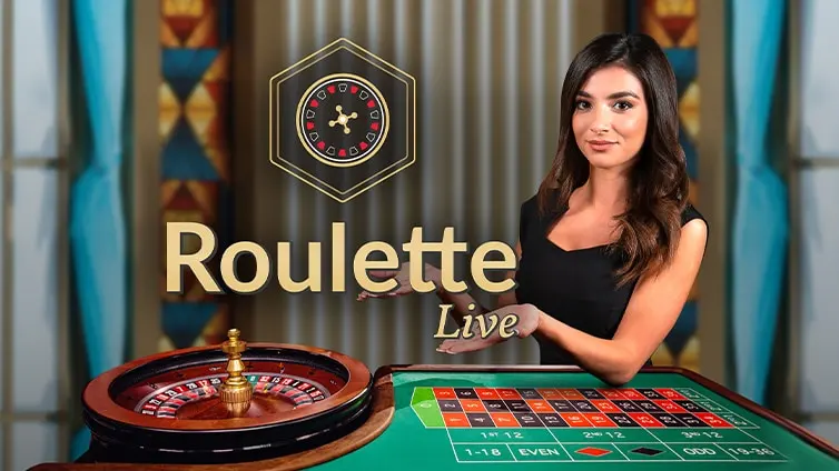 Ruleta en vivo con crupier real transmitida desde estudio